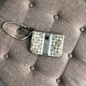 Coach small wristlet